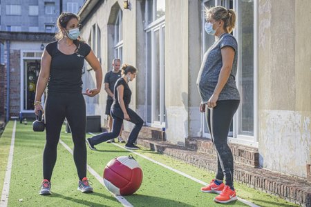 personal training pour la femme enceinte chez Uperform